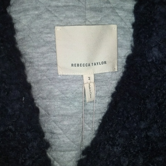 Rebecca Taylor Blue Peacoat - Picture 4 of 7